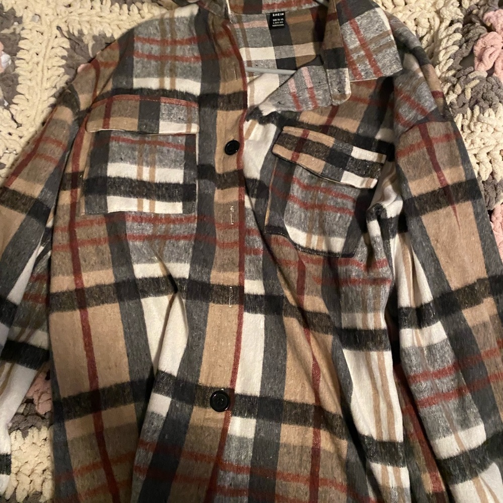 Shein flannel
